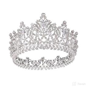 img 4 attached to 💎 Eseres Silver Wedding Birthday Pageant: Sparkling Elegance for Memorable Celebrations