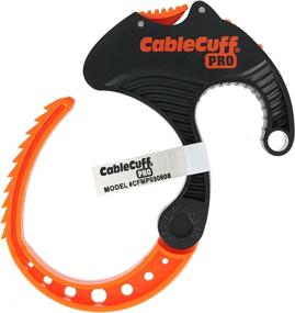 img 2 attached to Cable Cuff PRO Medium Single Adjustable: Reusable Cable 🔒 Tie Replacement for Extension Cords or Electronics (2 Inch Diameter)
