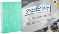 🌬️ spearhead hepa breathe easy cabin filter be-809h: advanced 99.97% filtration, zero airflow reduction! logo