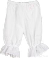 zazzy baby girls white pantaloon pettipants bloomer underpants логотип