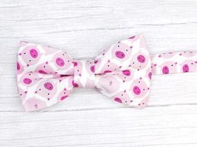 img 3 attached to Fashionable & Fun: Explore The Range Of OCIA Pre-Tied Bow Ties In Cotton For Men & Boys