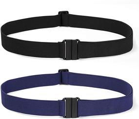 img 4 attached to Invisible Stretch Elastic Buckle Dresses Women's Accessories : Belts