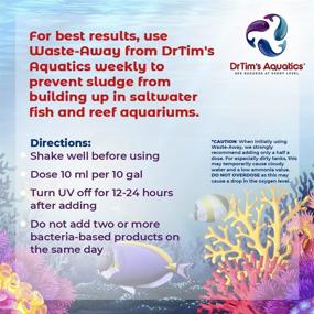 img 1 attached to DrTims Aquatics Waste Away Natural Aquarium Fish & Aquatic Pets good for Aquarium Water Treatments