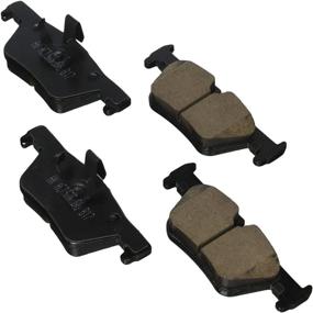 img 1 attached to Akebono-EUR1613 Brake Pad Set: Optimal Performance and Reliability