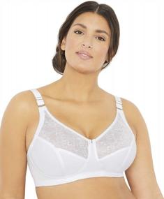 img 2 attached to MxG - A Mae And Glamorise Collaboration - Women'S Full Figure Plus Size Minimizer Comfort Support Bra