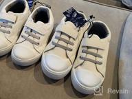 img 1 attached to K KomForme Toddler Canvas Sneakers: Boys and Girls, Sizes 4-13. review by Affan Yeo