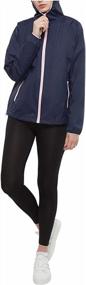 img 2 attached to Stay Dry In Style With Rokka&Rolla Women'S Packable Lightweight Rain Jacket With Hood