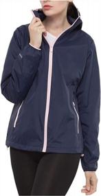 img 4 attached to Stay Dry In Style With Rokka&Rolla Women'S Packable Lightweight Rain Jacket With Hood