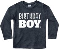 👕 charcoal toddler boy's clothing - tops, tees & shirts for birthday, 12 months logo