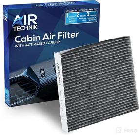 img 4 attached to 🌬️ High-Performance AirTechnik CF10381 Cabin Air Filter with Activated Carbon for Hyundai Azera 2006-2008, Santa Fe 2007-2009, Sonata 2006-2010, and Kia Magentis 2006-2010, Optima 2006-2010