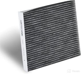 img 1 attached to 🌬️ High-Performance AirTechnik CF10381 Cabin Air Filter with Activated Carbon for Hyundai Azera 2006-2008, Santa Fe 2007-2009, Sonata 2006-2010, and Kia Magentis 2006-2010, Optima 2006-2010