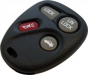 img 3 attached to Upgrade Your GM Keyless Remote With The New 4 Button Replacement - Includes Duracell Battery For Hassle-Free Use