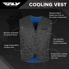 img 1 attached to 🌬️ FLY Racing Cooling Vest: Stay Cool & Protected for Extended Road Trips