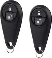 🔑 subaru baja forester impreza wrx sti key fob (nhvwb1u711) - keyless entry remote set of 2 (2005-2008) логотип