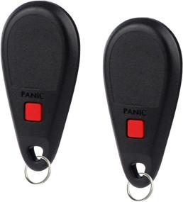 img 1 attached to 🔑 Subaru Baja Forester Impreza WRX STi Key Fob (NHVWB1U711) - Keyless Entry Remote Set of 2 (2005-2008)