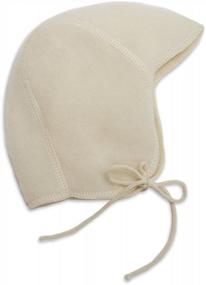 img 3 attached to Мягкая и органическая детская шапочка LANACare для новорожденных - идеально подходит для мальчиков и девочек