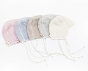 img 2 attached to Мягкая и органическая детская шапочка LANACare для новорожденных - идеально подходит для мальчиков и девочек