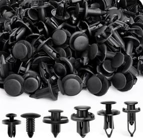 img 4 attached to 🚗 200PCS Car Retainer Clips 6mm 7mm 8mm 9mm 10mm Expansion Screws Kit Bumper Push Rivet Clips for GM Ford Toyota Honda Chrysler Nissan - Nilight, 2-Year Warranty