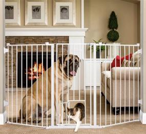 img 4 attached to 🐾 Improving Pet Safety: Carlson Extra-Tall Flexi Pet Gate