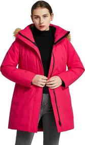 img 1 attached to Orolay Womens Hooded Windproof Castlerock Women's Clothing ~ Coats, Jackets & Vests