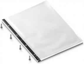 img 4 attached to Elago® Aluminum Portfolio Extension Set - Extra 20 Sheets And 4 Large Screws For Enhanced User Convenience