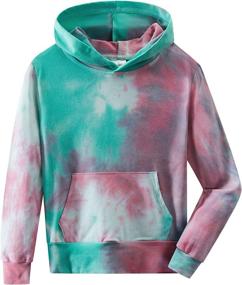 img 4 attached to Spring Gege Colorful Pullover Sweatshirts Boys' Clothing ~ Fashion Hoodies & Sweatshirts