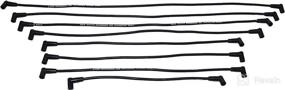 img 3 attached to 🔌 A-Team Performance - High Performance 8.0mm Silicone Spark Plug Wires Set for SBC Small Block Chevy Chevrolet GMC Under The Exhaust Wires HEI 283 305 307 327 350 400 - Black