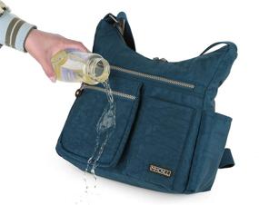 img 1 attached to 👜 Secure Crossbody Anti-Theft RFID Pocket Women's Handbags & Wallets - Stylish Crossbody Bags