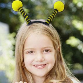 img 2 attached to Get Buzzing With TIHOOD'S 14PCS Bee Tentacle Headbands – The Perfect Hair Hoops For Halloween And Christmas Parties!