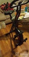 img 1 attached to Get Fit At Home With ADVENOR Magnetic Folding Exercise Bike With LCD Monitor And Comfortable Upright Seat Cushion review by Marklen Baeskens