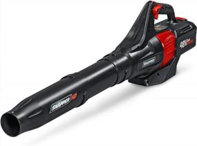 img 3 attached to Snapper HD 48V MAX Cordless Electric 450 CFM Leaf Blower Kit With 2.0 Battery And Rapid Charger