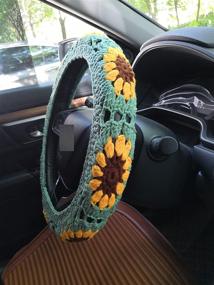 img 2 attached to YDM Crochet Steering Wheel Cover