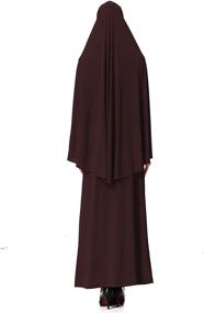 img 1 attached to XINFU Womens Muslim Comfortable Costumes Women's Clothing via Dresses