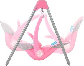 img 2 attached to Hauck Unicorn 3-In-1 Doll Care Set With Swing And High Chair Combo For Multi-Purpose Use