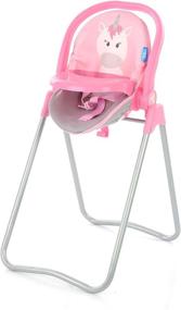 img 4 attached to Hauck Unicorn 3-In-1 Doll Care Set With Swing And High Chair Combo For Multi-Purpose Use