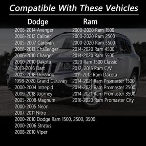 img 3 attached to 🔒 05278655AB Locking Gas Cap Fuel Cap for Chrysler Dodge Jeep Ram - Challenger Grand Caravan Ram 1500, Grand Cherokee Wrangler JK TJ Liberty Compass Patriot Town & Country Pacifica, and More.