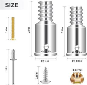 img 2 attached to Replacement Threaded Extension Adapter Inch 2PCS