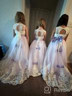 img 1 attached to Discover Stunning WDE Princess 👸 Girls Pageant Dresses for Your Little Girls review by Craig Waters