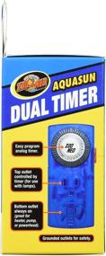 img 1 attached to 🌞 Enhanced AquaSun Dual Timer: Customizable 2 Outlet Timer with Day/Night Cycle