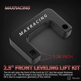 img 1 attached to 🚗 Maxracing 2.5-inch Leveling Lift Kit: Compatible with 2007-2021 Avalanche Silverado Suburban 1500 Tahoe Sierra Yukon XL1500