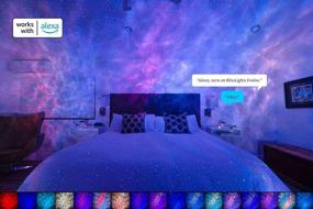 img 4 attached to Galaxy Projector Bundle With RGB BlissLights Sky Lite And Starport - Elevate Your Space