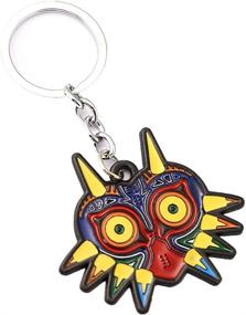 img 1 attached to 🔑 Optimized Keyrings & Keychains: High-Quality Cosplay Cartoons - Perfect Men's Accessories