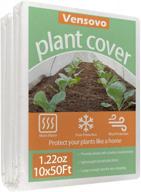 10ft x 50ft 1.22oz frost blanket fabric for plant protection - vensovo freeze covers for winter and floating row cover logo