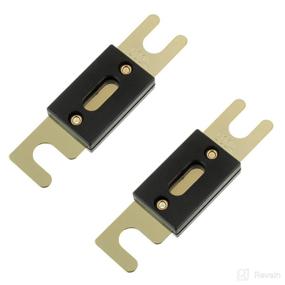 img 3 attached to 🔒 BOJACK 2 Pcs 500 Amp ANL Fuse Holder and Fuses for Audio and Video System - High-Quality Shell for Optimum Protection