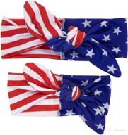 headband american hairband independence headwear baby care - hair care logo