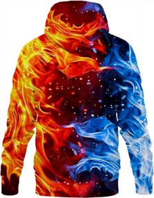 img 2 attached to Stay Stylish And Comfortable With Yasswete'S 3D Printed Unisex Hoodies