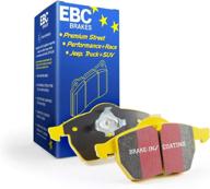 🔶 подушки yellowstuff brake pad для улучшения производительности на улицах и треке - ebc brakes dp41242r логотип