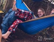 img 1 attached to Outdoor Adventure Made Easy With MalloMe Portable Hammocks - Perfect For Camping, Backpacking, And Traveling! review by Dave Harris