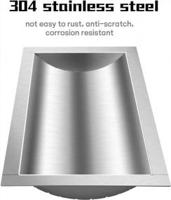 img 3 attached to Marada Drop-In Brushed Stainless Steel Cash Tray For Gas Stations, Banks, And Convenience Stores
