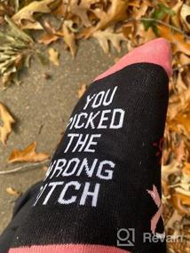 img 5 attached to Funny Teeth Socks: Perfect Novelty Gift For Cancer Survivor Birthdays!